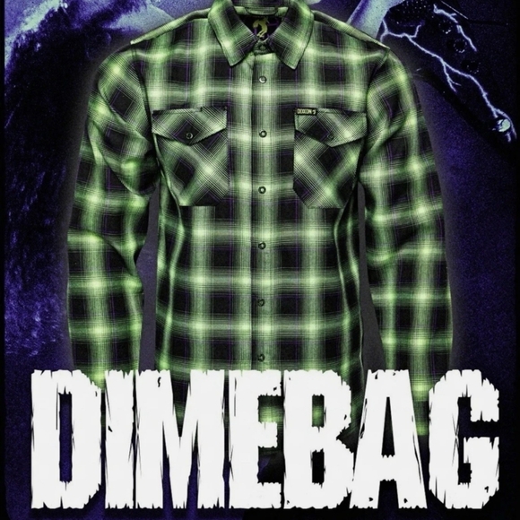DIXXON Other - DIXXON 2XL DIMEBAG DARELL Men's Limited Edition Flannel Shirt